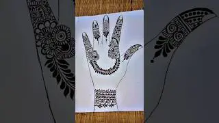 New simple mehendi designs #mhendidesign #henna #shorts #art #simple #viral #highlight