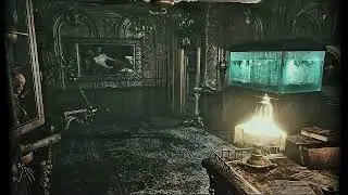 Resident Evil 0 | Study Room Music | Reverb + Vintage Film Effect | Ambient  & Relaxing