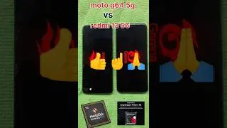 Moto g64 5g vs redmi 13 5G Dimensity 7025 vs snapdragon 4 gen 2ae #shorts #youtubeshorts