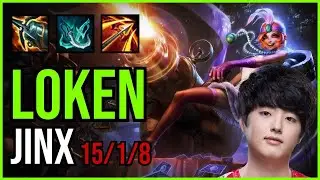 LOKEN - JINX - KR Grandmaster - Patch 11.5