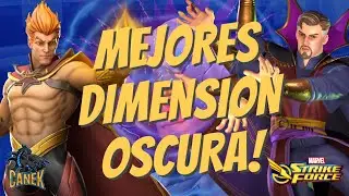 ▶BEST CHARACTERS FOR PROFESSOR X, APOC, AND DD (1-8) (OCT-25) from Marvel Strike Force Spanish
