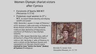 Tom Scanlon: Cynisca, breaker of Olympic gender barriers or political pawn?