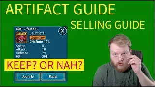 Artifact Guide | Selling tips and review! | Raid Shadow Legends