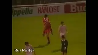 EURO-1988. Qualifiers. Group 6. Wales - Denmark. Highlights.