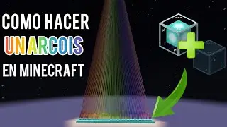 COMO HACER un ARCOIRIS en MINECRAFT🌈