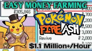 How to make infinite money in Pokemon Fire Ash || Pokemon Fire Ash money farming || Hindi Tutorial