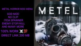 METAL HORROR MOD MENU ITEM SPAWN/DESPAWN ENEMY LOCATION/KILL/STOP 💯% WORKING 
