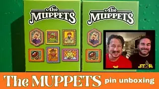 The Muppets - Disney Pin Unboxing #muppets #disney #disneypins #pincollection #pintrading #unboxing