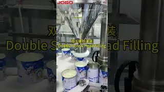 Canned Milk Powder Filling Production Line#packagingsolutions
