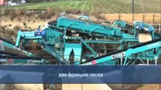 TWS Aggwash AW 60-2 - модульная установка промывки инертных материалов
