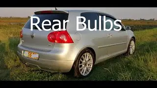 VW MK5 Golf Rear Light Bulb Change Indicator Reverse Brake Sidelight