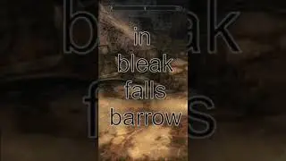 4 hidden chests in Skyrim Bleak Falls Barrow