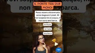 Risolverai questo Indovinello? 🤔 Divertente Riddle Italiano! #indovinelli #sfidamentale