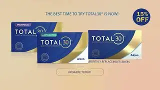 Aclon Total30 Contact Lenses &ndash; 15% OFF Now in Malta! 👁️💧