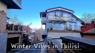 Winter Vibes in Tbilisi | Sunny & Cold Street Walk #travel #georgia #withme #2026 #shere #videoviral