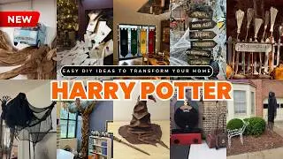 190+ Harry Potter Halloween Decor 2025 | Easy DIY Ideas to Transform Your Home