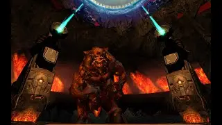 Doom 3 Lost Mission - Guardian of Hell Full Boss Fight