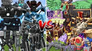 ALL EEEAB'S MOBS vs ALL L_ENDER'S CATACLYSM MOBS | Minecraft Mob Battle
