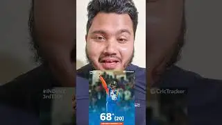 Abhishek Sharma just 20 ball 68 runs #ind #abhisheksharma #cricket