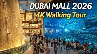 Dubai Mall 2026: Walking Tour of the UAE's Largest Mall | 4K ASMR