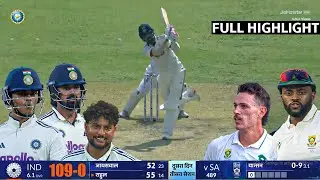 India Vs Southafrica 2nd Test Day 2 full match Highlights | Ind Vs Sa 2nd Test Day 2 full Highlights