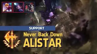SUPPORT Alistar S11EP01 | NEVER BACK DOWN | Conqueror Classic ALISTAR (ft KALISTA) vs EZREAL & LUX