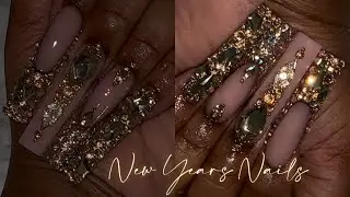 ЗОЛОТЫЕ НОГТИ С БЛЕСТЯЩИМ МАНИКЮРОМ ✨ | ДАВАЙТЕ ПОГОВОРИМ: КАК БЫСТРО РАСКРУТИТЬ СВОЙ КАНАЛ НА YOUTUBE! ЧАСТЬ 1
