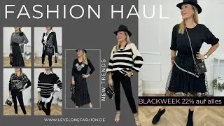 FASHIONHAUL zu BLACKWEEK 22% auf alles -  Zeig deinen Style - Perfekt in Trend mit LEVELONE FASHION