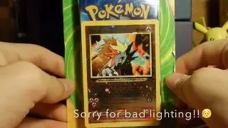 Opening a Entei Holo Blister Pack!!