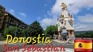 Donostia San Sebastian Spain 🇪🇸 4K Drive 