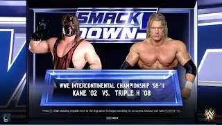 Kane '02 vs. Triple H '02 WWE Intercontinental Championship Match