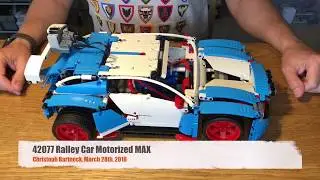 Fastest Motorized 42077 LEGO Rally Car