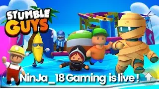 🔴STUMBLE GUYS | DAY 20 | NinJa_18Gaming |#stumbleguysindia #ninja_18gaming
