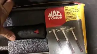 [HD] TOOL UNBOXING: MAC TOOLS ANTI VIBE HAMMER SET