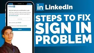 LinkedIn Sign In Problem !
