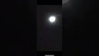Strange pulsating orb #uap #alien #uaps #moon #news #nightsky #ufo361 #trump #planet