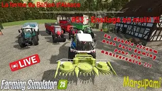 La Ferme du Ballon d'Alsace - #53 - Ensilage en multi !!! - Double stream avec Roro Gaming