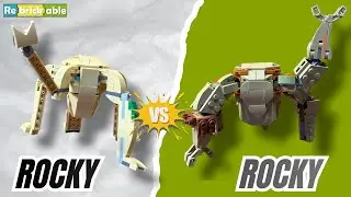 Turning LEGO Groot into Rocky! | Discussing BAM