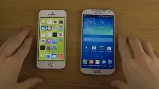 iPhone 5 iOS 7 GM Siri Meets Samsung Galaxy S4 S Voice
