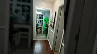 Alien abduction costume from Amazon