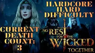 HARDCORE ON HARD DIFF | FIRST WEAPON ATTRIBUTES IS THE STATS I RUN