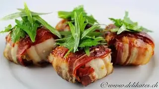 Gefüllte Champignons - Grill Rezept