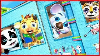 Das Rad Im Bus - Beste Kinderreime&Lieder f&uuml;r Kinder l kinderrijmpjes-Baby-Panda-Deutsch