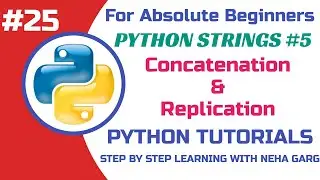 String Concatenation & Replication in Python | Combine & Repeat Strings | Class 11 & 12 CS #python