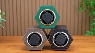 Mcbazel Hexagon PU Leather Automatic Single Watch Winder
