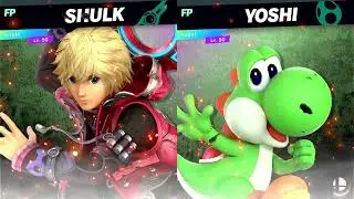 Super Smash Bros Ultimate Amiibo Fights EX Shulk vs Yoshi