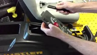 Hustler Raptor Hour Meter Installation