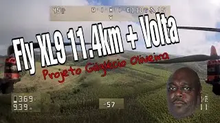HSKRC XL9 Long Range Drone - 11.4 + Volta - Surfando nas Nuvens - 22.8km total - NB FPV