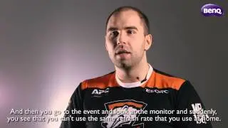 BenQ Gaming Monitor - Endorsement by Wiktor 'Taz' Wojtas