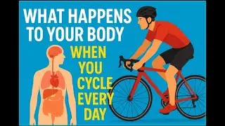 What Happens to Your Body When You Cycle Every Day#fitness #healthandfitness#viralvideo #Wellnesthub